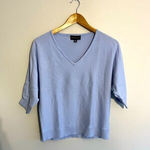 Premise Light Blue V-Neck Sweater